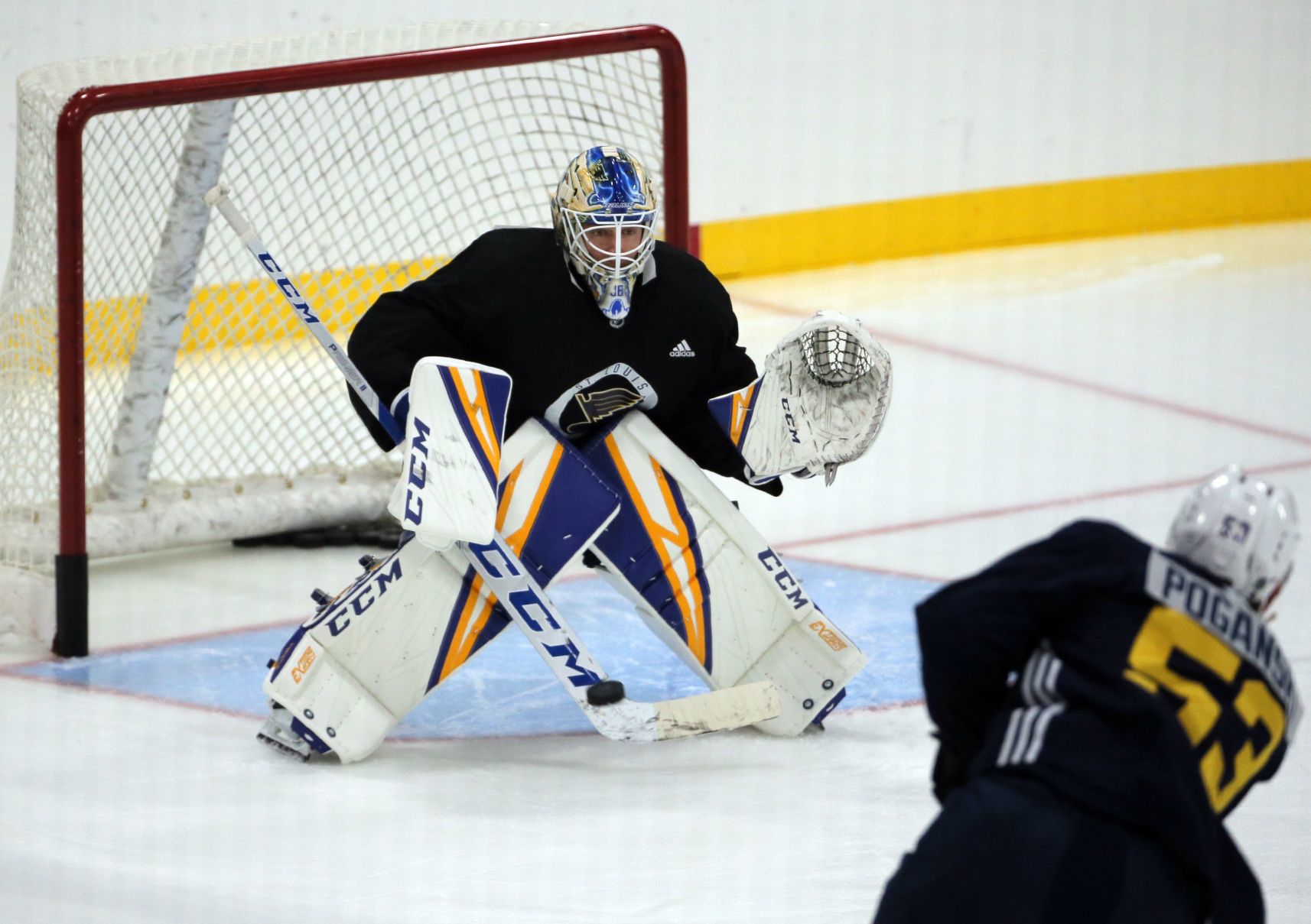 St. Louis Blues pre-season starts, Jordan Binnington